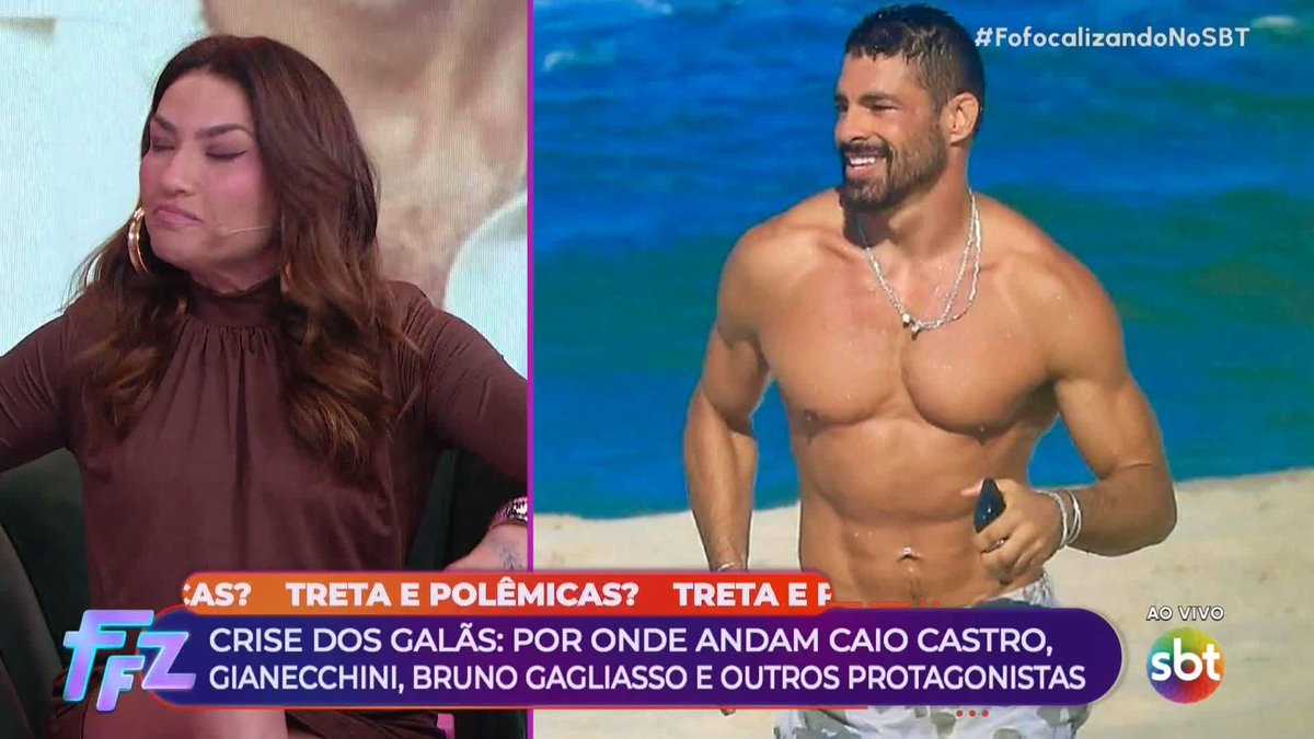 Caio Castro tá praticamente casado, ein! #FofocalizandoNoSBT