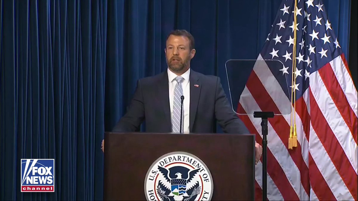 "I can do all things through Christ who strengthens me.” DHS Secretary Markwayne Mullin leans on his Christian faith as he sends a message of support to his ICE agents, defending them against media scrutiny: “If any agency needs to hear that, it's ICE. No matter what the media wants to say, I know you're doing your job every day, and I want you to know I am proud to be part of it.” “I take it with tremendous pride, and I'm willing to stand beside you and stand in front of you and defend you every single day."