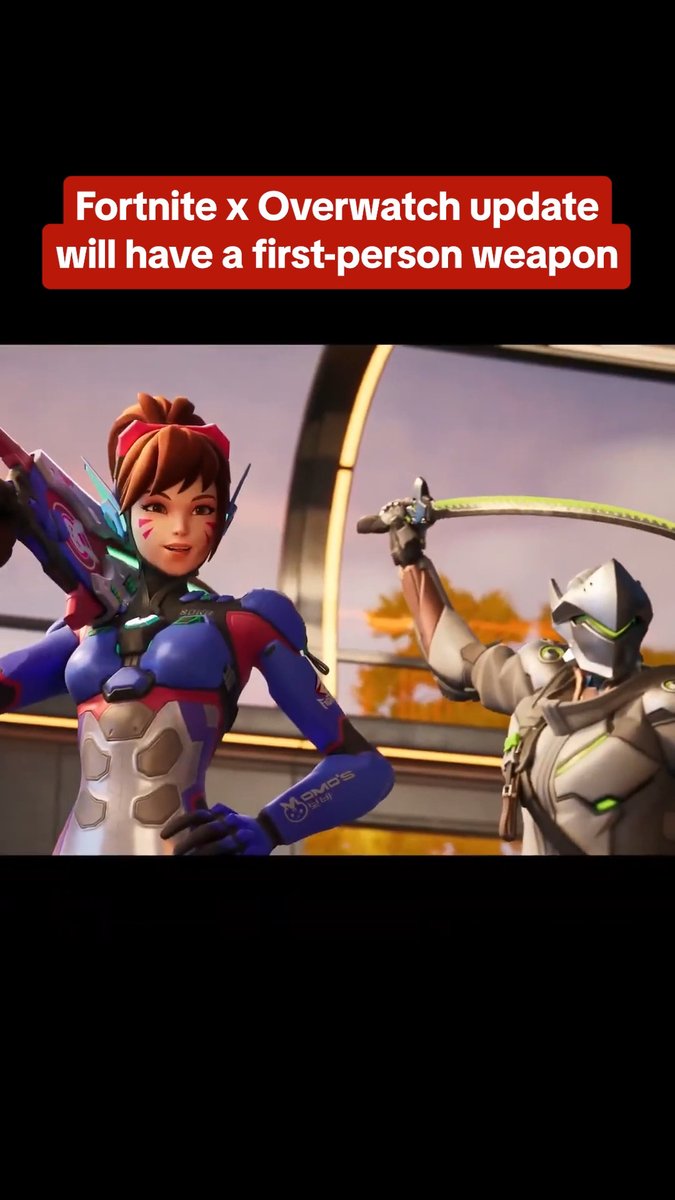 Tracer's Pulse Pistols give you a first-person POV in Fortnite Battle Royale!