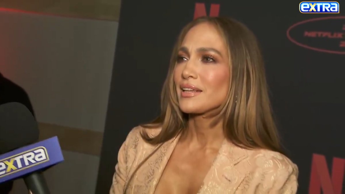 Jennifer Lopez (@jlo) dishes on her new rom-com "Office Romance" and relating to her boss lady character! ❤️
