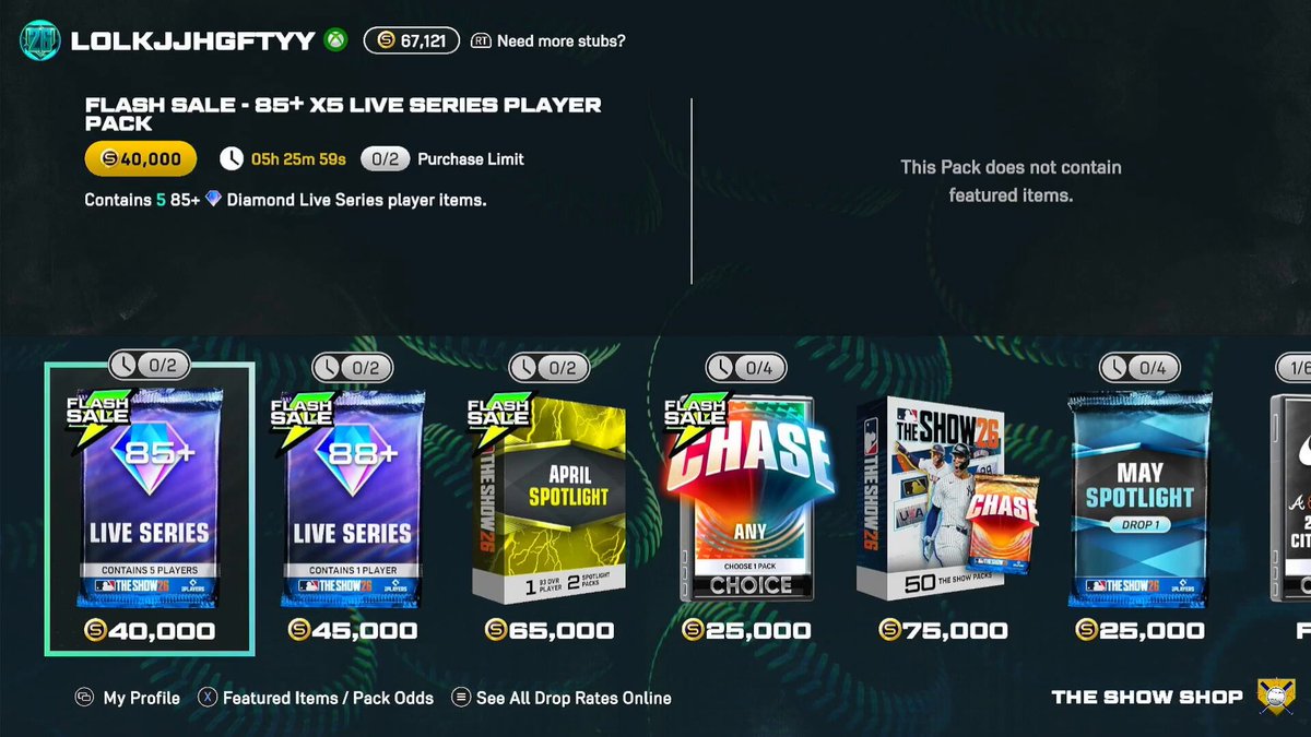 5x 85+ Live Series Player! How did you do?