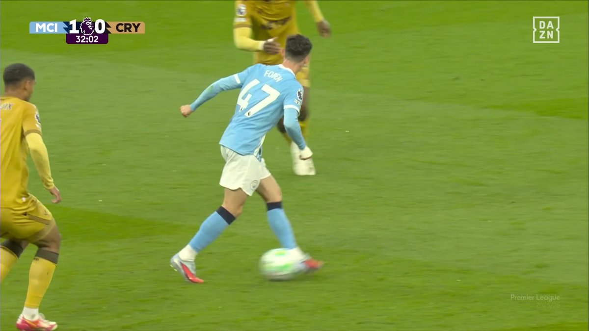 El gol es de Semenyo pero.... PHIL FODEN Y ESE TACÓN 🥵😮💨 #PremierLeagueDAZN ⚽🏴