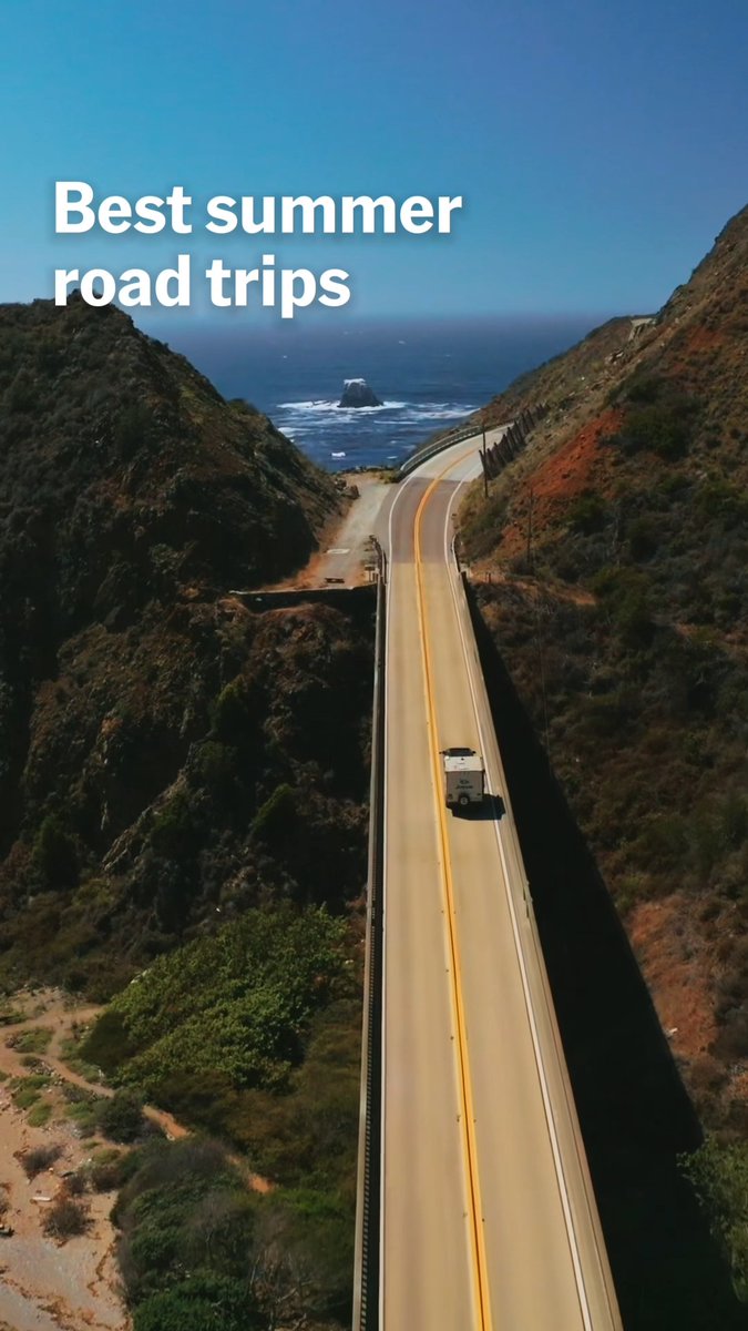 BEST ROAD TRIPS 🌞 For when you want to see a whole lot of a whole lot. Cover as much ground as possible with one of these epic summer road trips. Tap for Lonely Planet's 2026 summer travel picks: