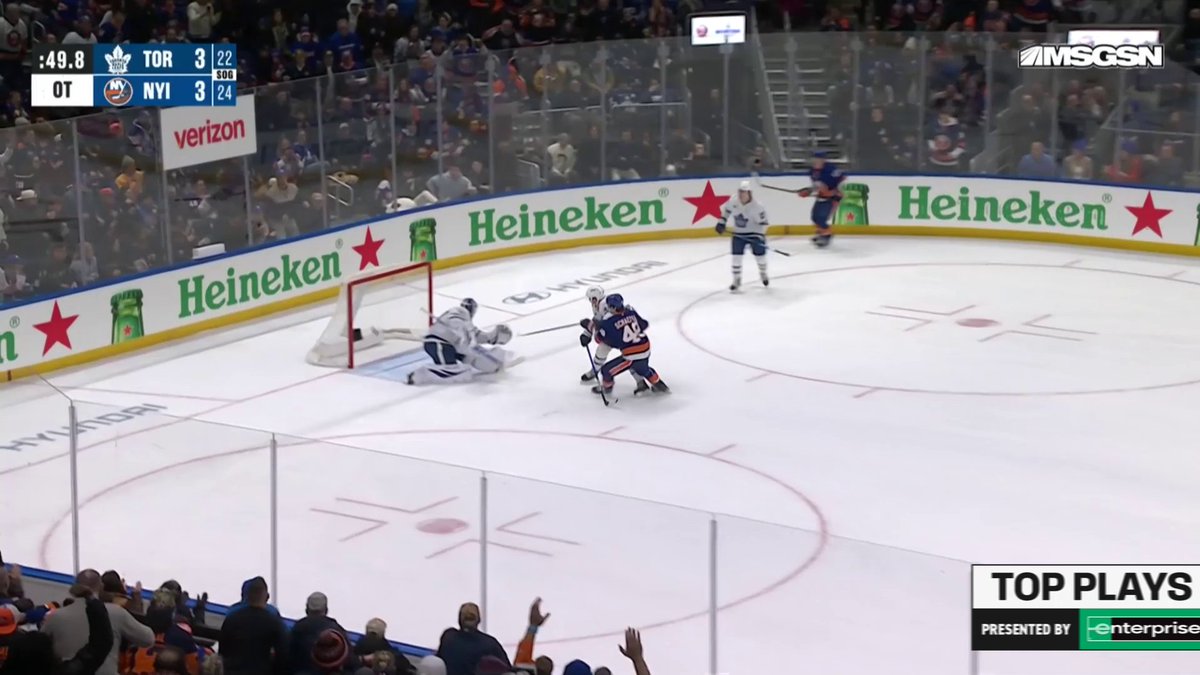 Matthew "2026 Calder Memorial Trophy winner" Schaefer! 😮💨 How are we feeling, New York Islanders fans?! Top Plays presented by Enterprise