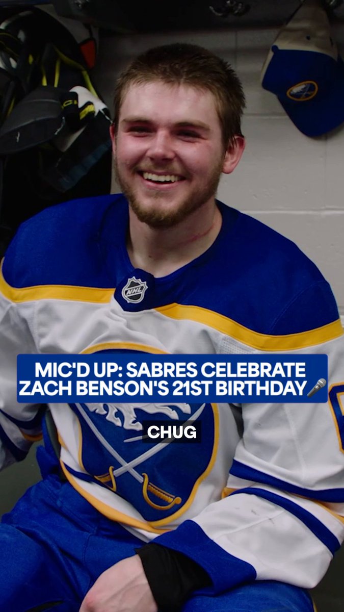 Celebrating your 21st birthday with a Game 4 win in the #StanleyCup Playoffs ✅ Game 5 between the Canadiens Montréal and Buffalo Sabres is TOMORROW at 7p ET on NHLonTNT, Sportsnet, &amp; TVA Sports!