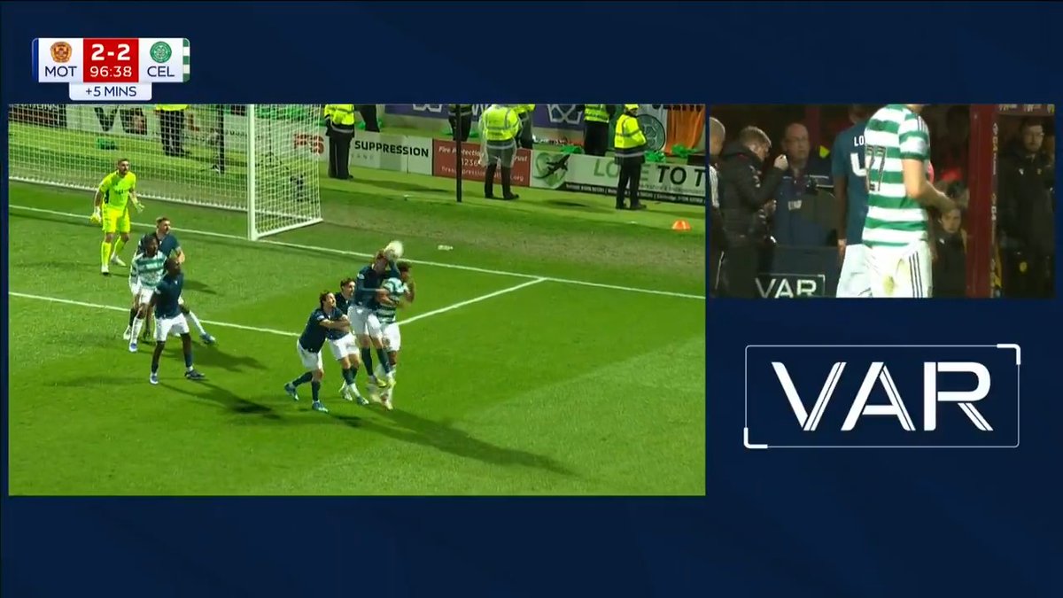 🟢 Here's the incident that resulted in Celtic's winning penalty at Fir Park, following a VAR check! Motherwell vs Celtic & Hearts vs Falkirk reaction | Sky Sports Football now 📺