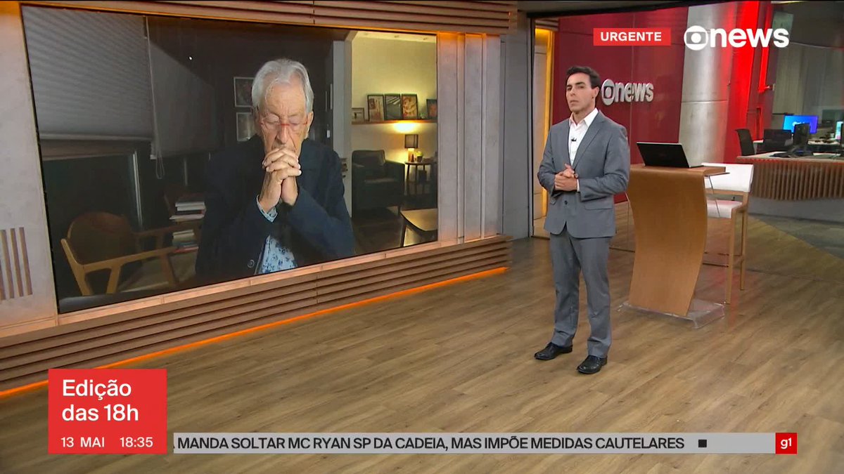 Na tarde desta quarta-feira (13), Flávio havia negado financiamento de Daniel Vorcaro ao filme sobre Jair Bolsonaro. ➡ Assista: #GloboNews #Edição18