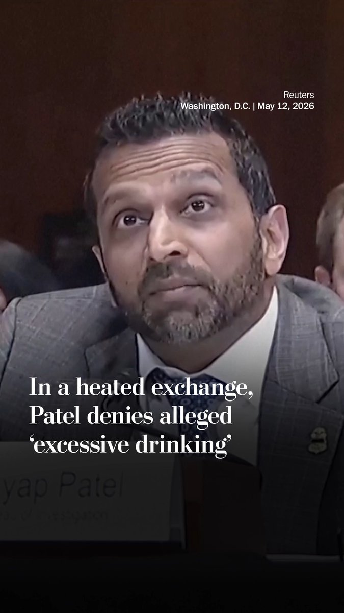 FBI Director Kash Patel lashed out at Democratic lawmakers during a congressional budget hearing on Tuesday, denying allegations that his “excessive drinking” has impaired his ability to do his job.