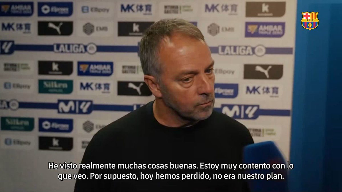 🎙️ Las declaraciones de Hansi Flick tras el #AlavésBarça