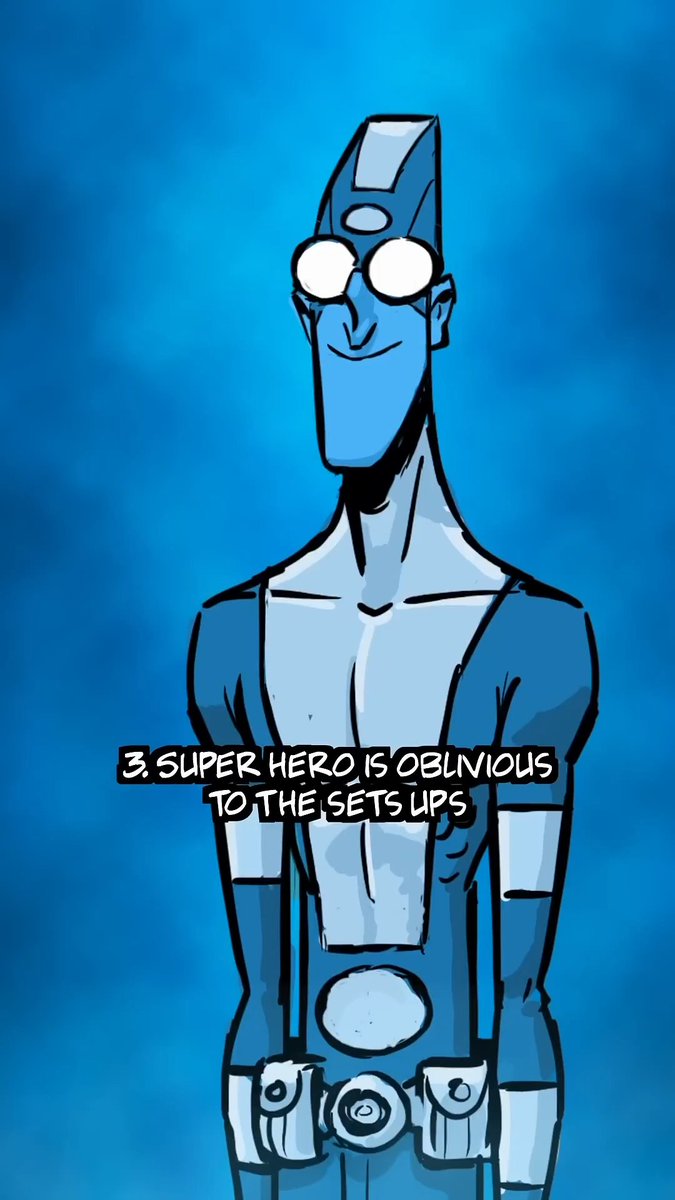 VILLAIN SETS UP PERFECT PUN… HERO SAYS WHAT?