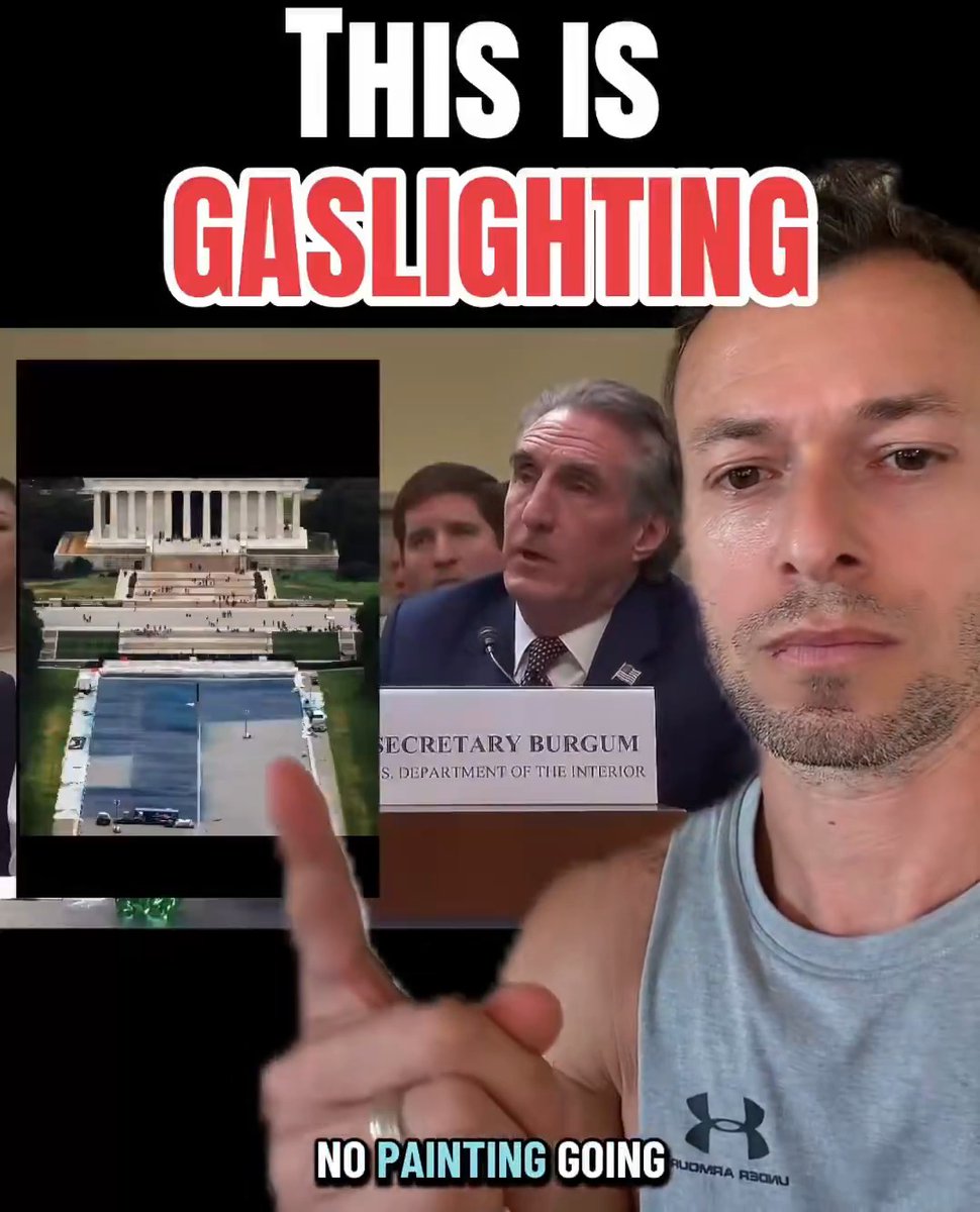 Doug Burgum: “It's not paint.” THIS IS GASLIGHTING.