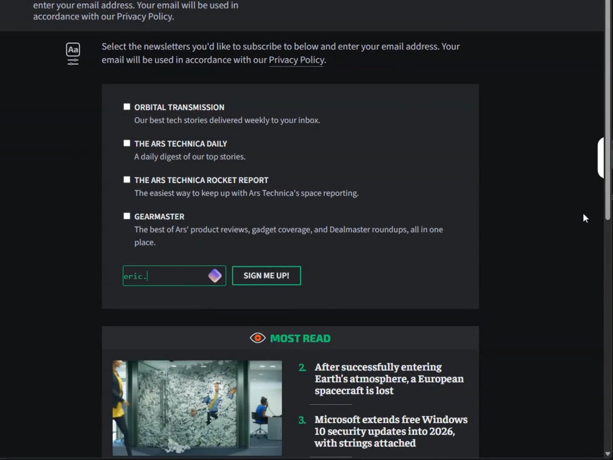 It's 2026. But Proton Mail is in 2050. See how Proton Mail users keep their inboxes clutter-free with easy Newsletter management.