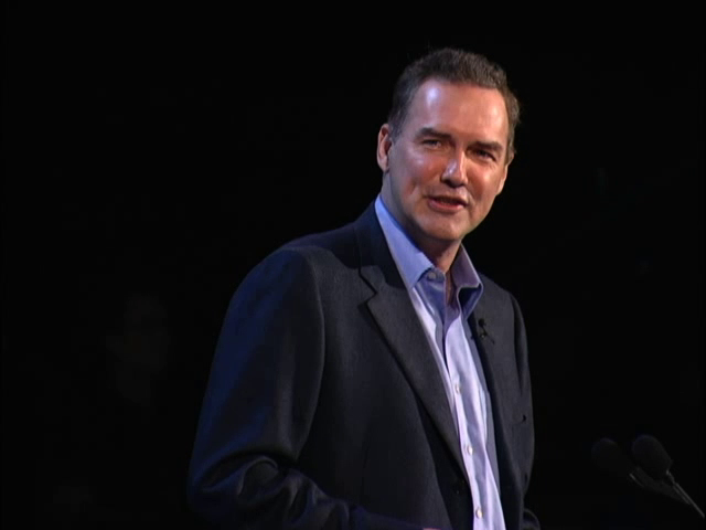 Bob Saget was a notoriously vulgar comedian. His fatherly Full House role was often an area of conflict for him. While everyone tried to roast Bob Saget with equally vulgar jokes, Norm Macdonald roasted him with clean dad jokes. Very few comedians understood what was happening. Bob Saget got it. Other comedians got it. But the crowd didn't. You never heard that because the TV edit added laughter when there was very little, which took away from the hilarious nature of the awkward room. I'm thankful Comedy Central released this full clip without the fake laughter so we could hear the room and realize just how much of a genius Norm really was.