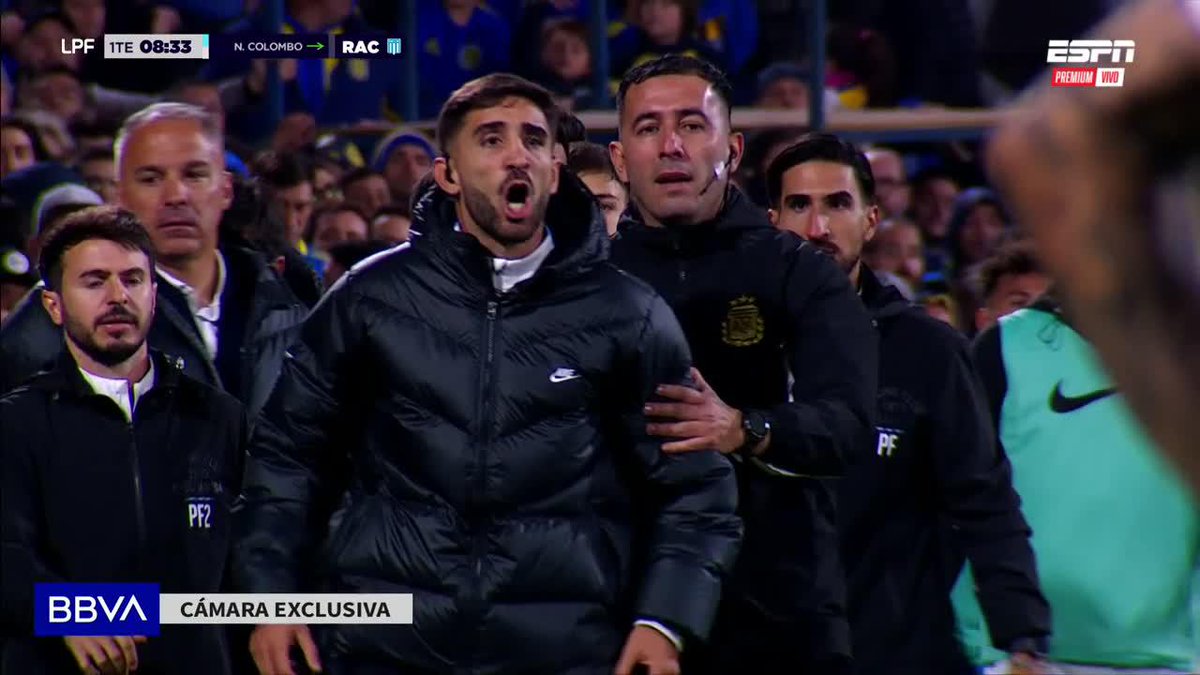 “CORRUPTO DE MIERD*”. El grito de Gonzalo Costas, al ser EXPULSADO por Darío Herrera. 🤬🗣️