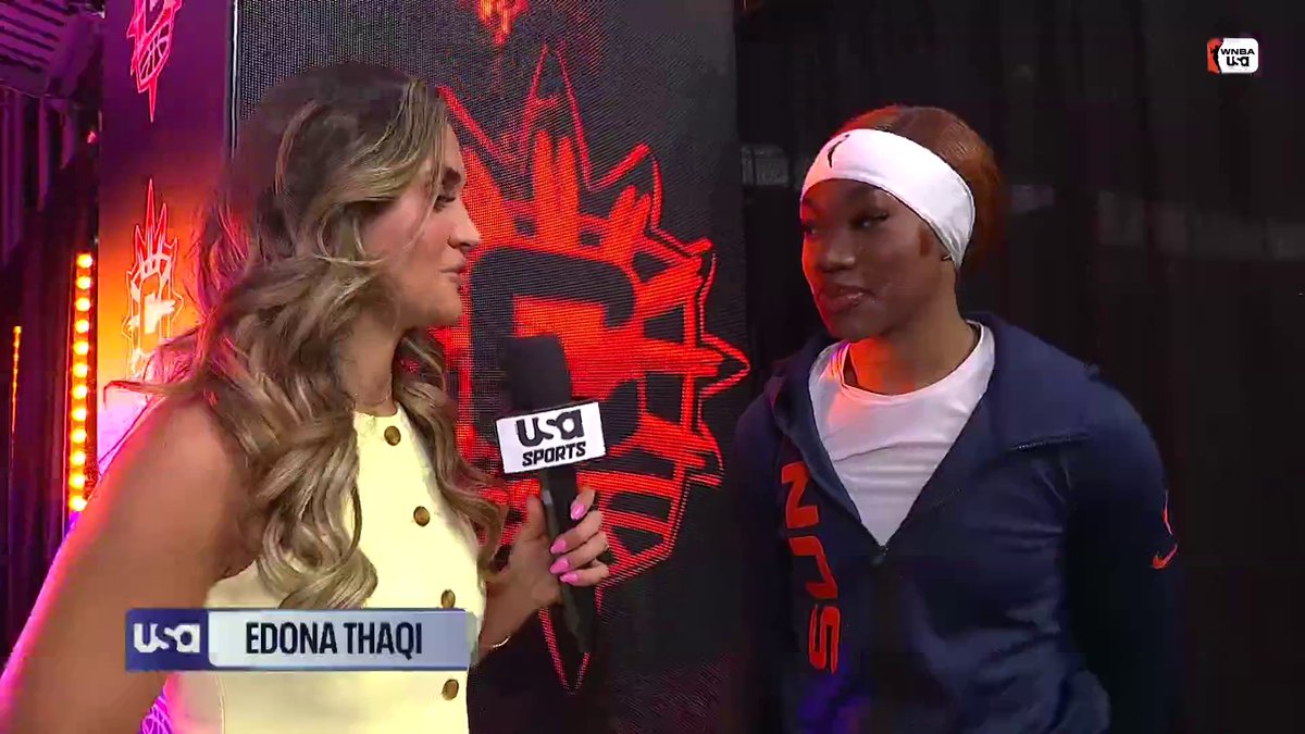 "I'm gonna dominate the boards and anybody that's in the way is going to have to deal with me" 😳 Aneesah Morrow is a BEAST 😤