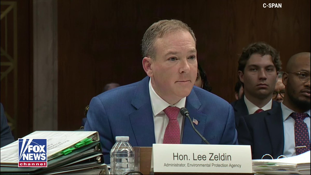 SENATOR MURRAY: "Do you seriously believe there's abortion in the water, like some of the far-right activists are suggesting?" EPA ADMIN ZELDIN: "You just said abortion in the water?" MURRAY: "That's what some far-right activists are saying. That they have an audience, in the EPA, on that absurd issue." ZELDIN: "I have not had a conversation with anyone at the agency as far as abortions in water." "I don't even know what you're talking about."