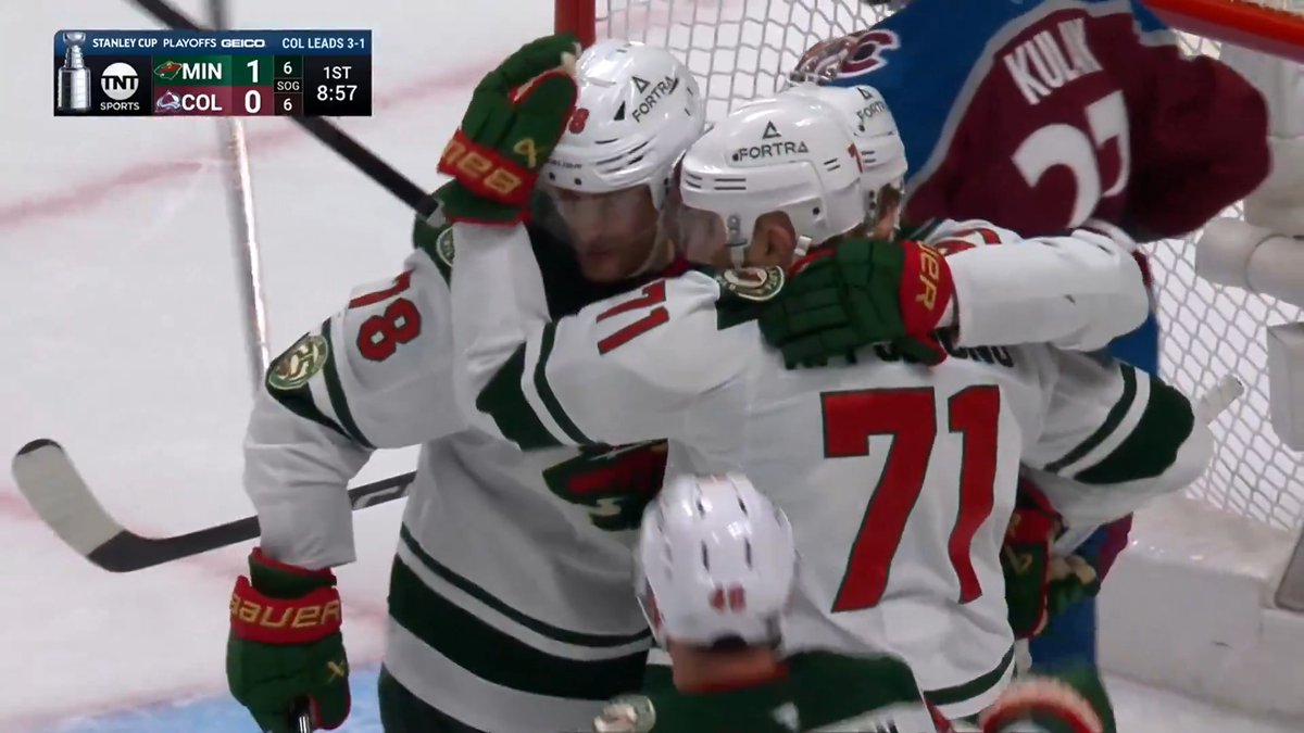 NICK FOLIGNO DOUBLES THE WILD’S LEAD!!! 📺: NHLonTNT, Sportsnet &amp; TVA Sports!