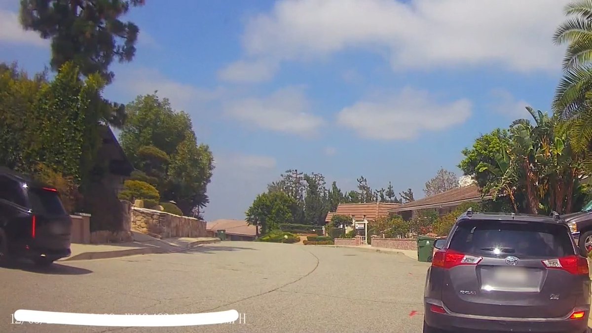 PK Kemsley's Range Rover hits a car in L.A., then drives away. 😳 Credit: Backgrid