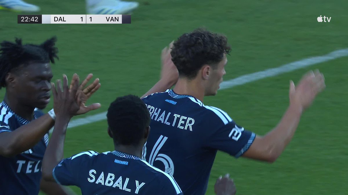 Sebastian Berhalter blast to equalize it! 🚀