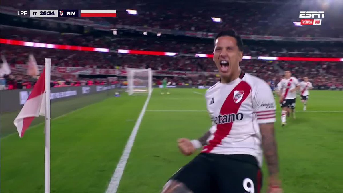 GRAN PASE DE ACUÑA, ENORME JUGADA DE COLIDIO Y QUÉ BOMBAZO DE DRIUSSI. ES UN GOLAZO DE RIVER. 🤯🇦🇷