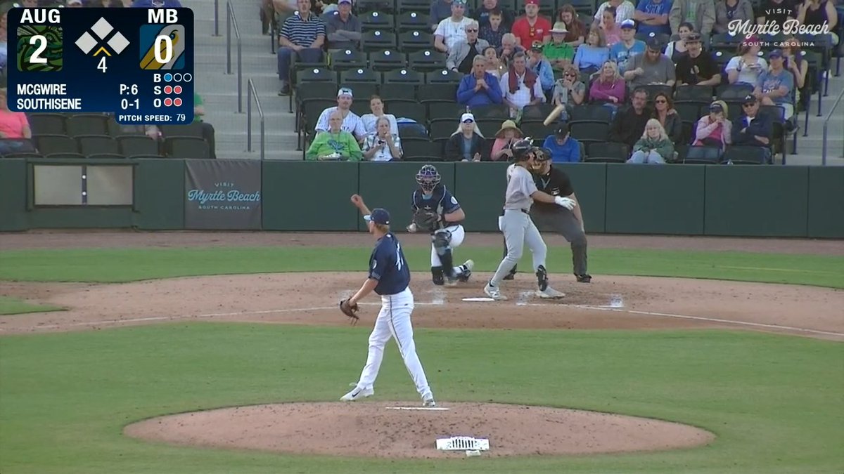 Career high 8 K's in relief for Mason McGwire!