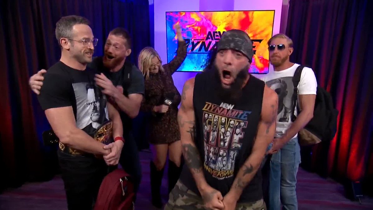 The Conglomeration are looking to load their backpacks with even more gold as the returning Mark Briscoe delivers the word of the day...REUNIFICATION! Watch #AEWDynamite LIVE on TBS + HBO Max