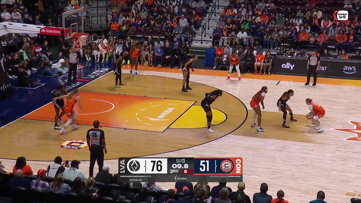 Chennedy Carter was MOVING
