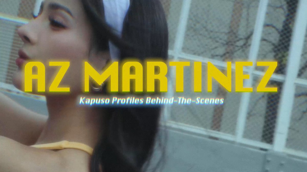 While her beauty is undeniable, it’s her vibrant and approachable spirit that truly stole the show during her Kapuso Profiles shoot. Watch as AZ Martinez dives into every layout with her signature "game for anything" attitude. Check out the behind-the-scenes highlights here! Read her full feature HERE: #KapusoProfiles