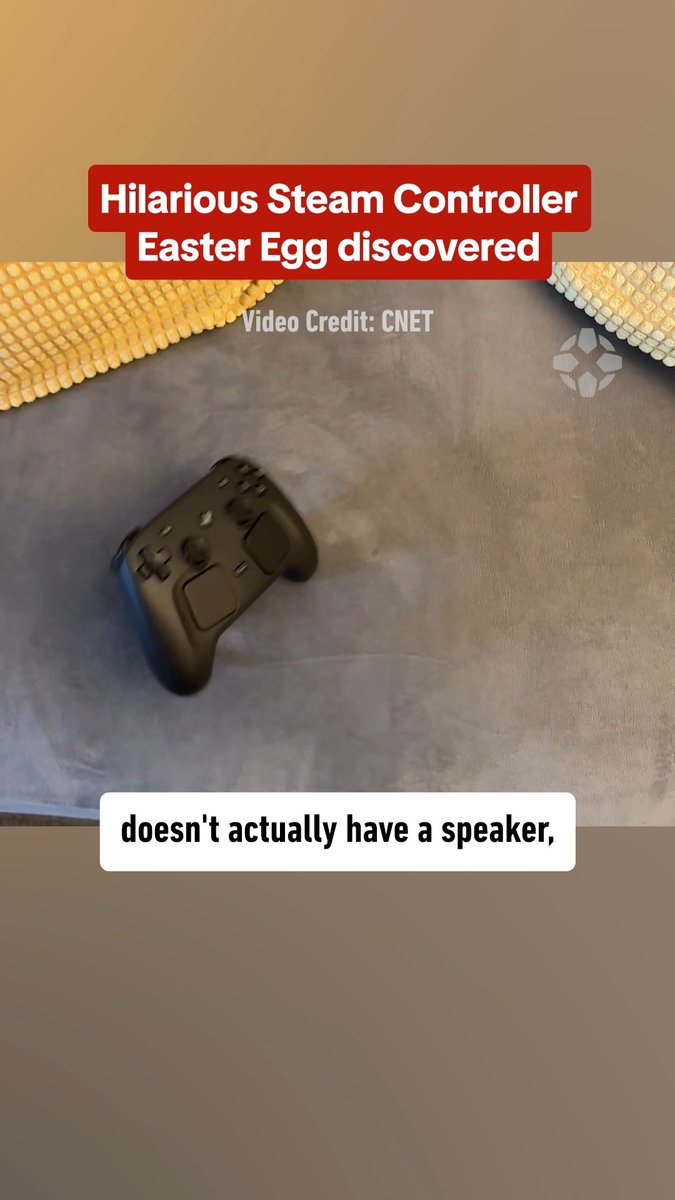 The Steam controller lets out a scream when dropped - but without a built-in speaker.