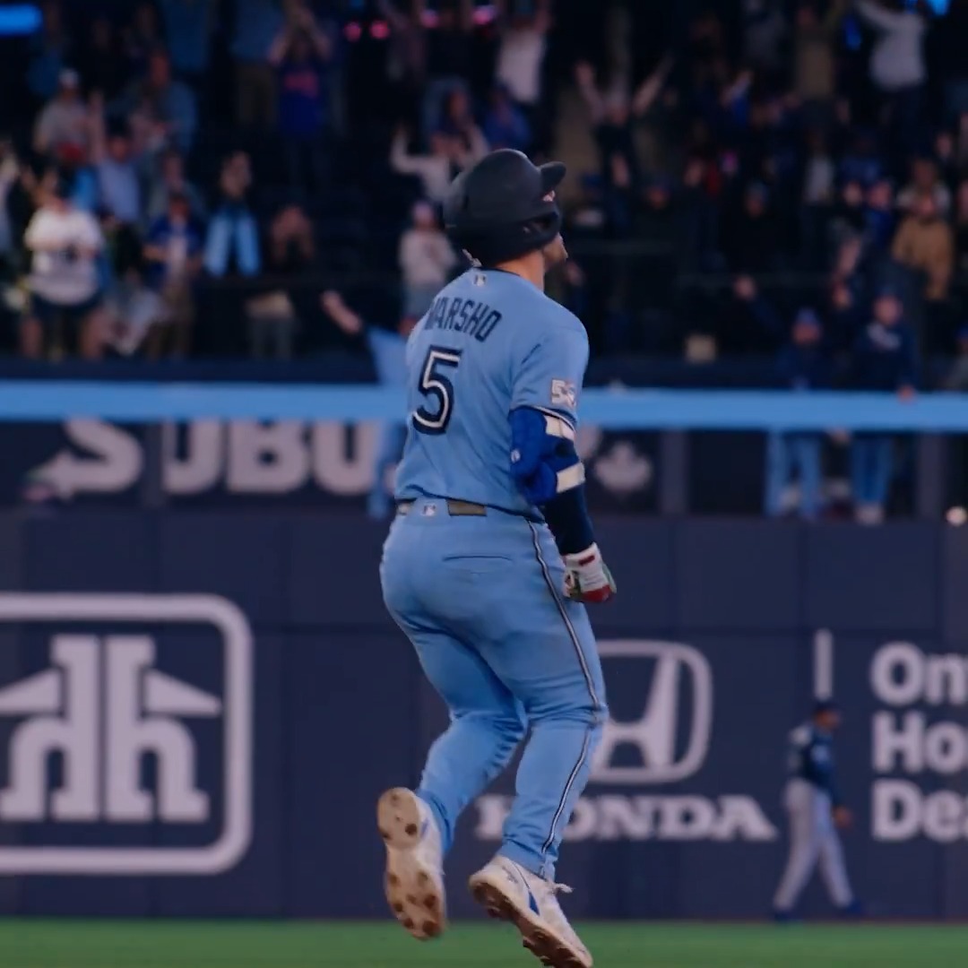 A swing Daulton Varsho will never forget!