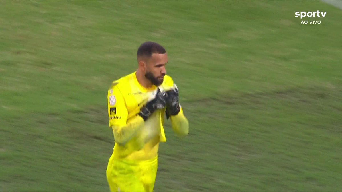 Everson decidindo mais uma disputa de pênaltis para o Atlético-MG. 🎥 sportv | ge