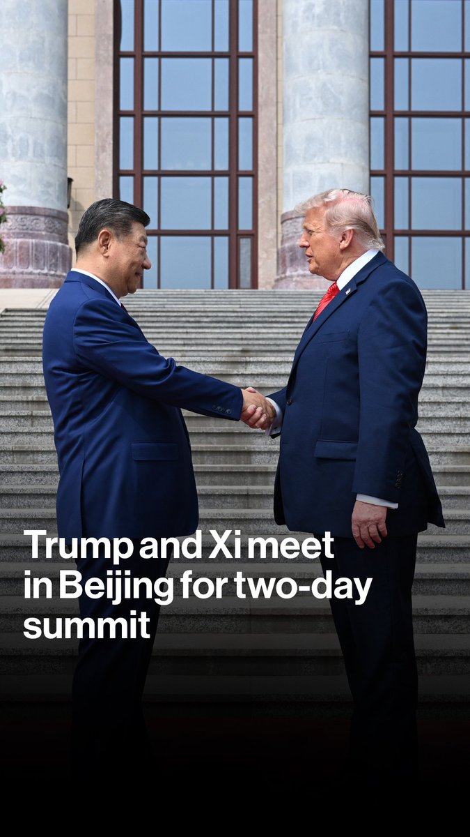 Chinese President Xi Jinping welcomes US President Donald Trump in Beijing for a closely watched summit where both leaders are expected to discuss topics like trade, the Iran war and Taiwan