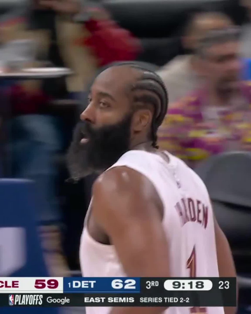 VINTAGE JAMES HARDEN ๐ฅ THE CAVS TAKE GAME 5 IN DETROIT!