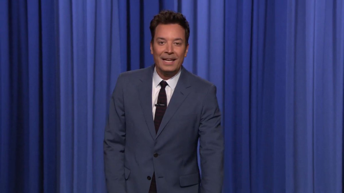 Today, President Trump arrived in China for a two-day summit with Chinese President Xi Jinping. As soon as Trump left for China, Kash Patel slid into the Oval Office in his underwear like Tom Cruise. #FallonTonight
