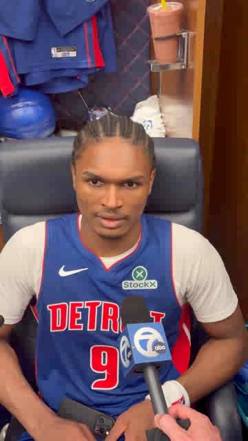 #pistons Ausar Thompson on non-call at end of regulation: “We can’t look at the refs to get us a win, even if it was a foul or not. “We could’ve done better to put ourselves in a good position.”