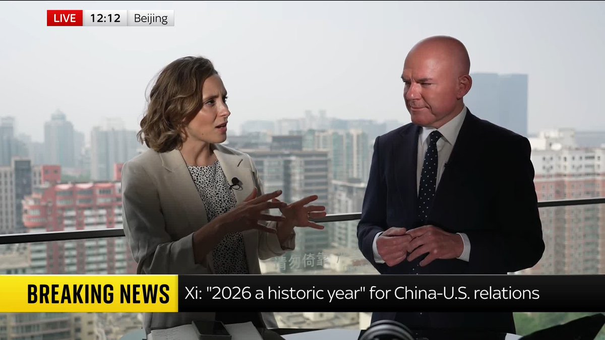 Sky's Asia and U.S. correspondents Helen-Ann Smith and James Matthews discuss the 'Thucydides Trap' metaphor Xi used when speaking to Trump and what this says about Chinese-U.S. relations 📺 Sky 501, Virgin 602, Freeview 233, and YouTube