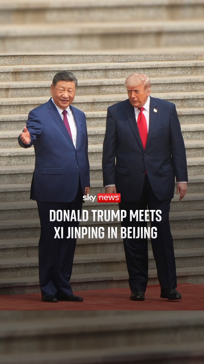 Donald Trump and Xi Jinping are putting on a united front as the leaders of the world's two biggest powers meet in Beijing. Follow the live blog for the latest news: