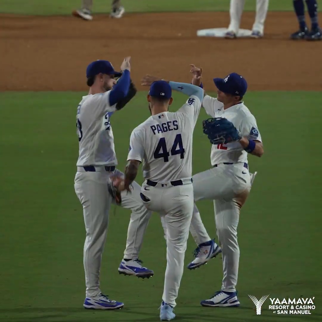 Victory formation! Dodgers x Yaamava' Resort & Casino