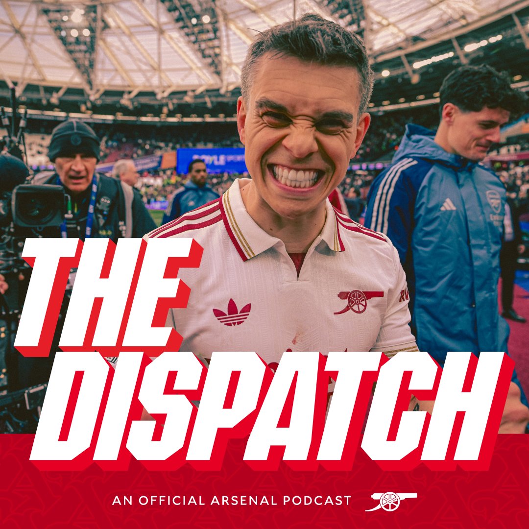 ⚒ West Ham matchday experience 🗣️ A call with the captain 🔜 Looking ahead to Burnley Head to The Arsenal App or wherever you get your podcasts to enjoy Episode 28 of The Dispatch 🎙️
