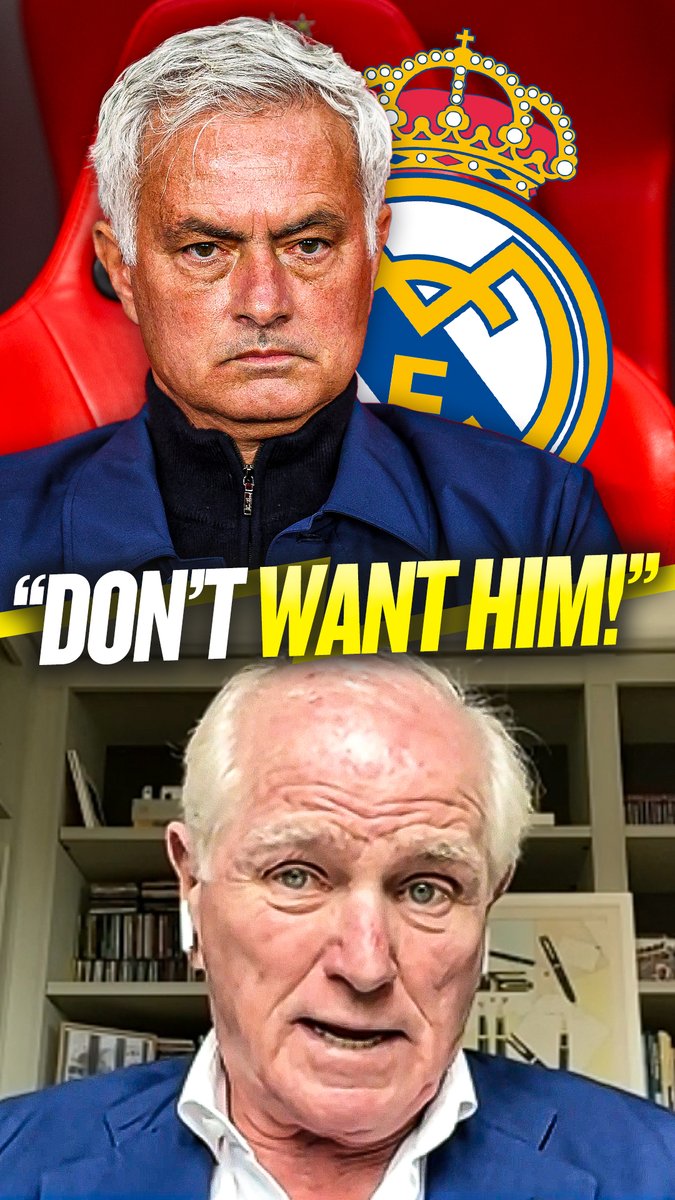 "We know what happened before!" 👀 Former Real Madrid president Ramon Calderon warns the Spanish Giants over appointing Jose Mourinho... 😳 #Mourinho #RealMadrid #HalaMadrid