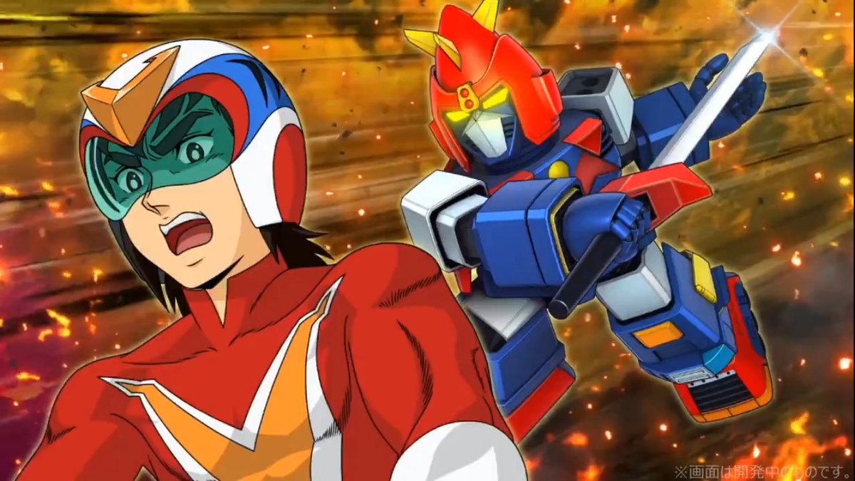 【天空剣二段斬り 戦闘演出紹介】 5月15日開始の『4ステップアップガシャ-重なる気持ち、重ねる力-』に、『ボルテスⅤ』（剛健一）の『【SSR】天空剣二段斬り』が登場！！ 戦闘演出を公開します！！！ #スパロボ #スパロボDD