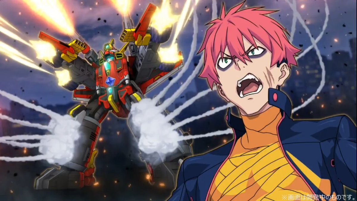 【ダイナゼノンフルバースト 戦闘演出紹介】 5月15日開始の『4ステップアップガシャ-重なる気持ち、重ねる力-』に、『ダイナゼノン』（ガウマ）の『【SSR】ダイナゼノンフルバースト』が登場！！ 戦闘演出を公開します！！！ #スパロボ #スパロボDD