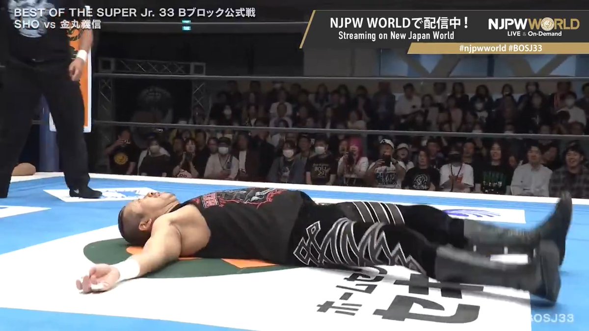 🏆BEST OF THE SUPER Jr.33🪽開幕‼️ 第2試合はBブロック公式戦‼️ 「ここは後輩の私に花を持たせてくれませんか?」 SHOの要求に金丸はどう答えるのか…⁉️ 🆚 SHO × 金丸 義信 「NJPW WORLD」で配信中📡 視聴&登録⏩「NJPW WORLD」で検索 #njpwworld #BOSJ33