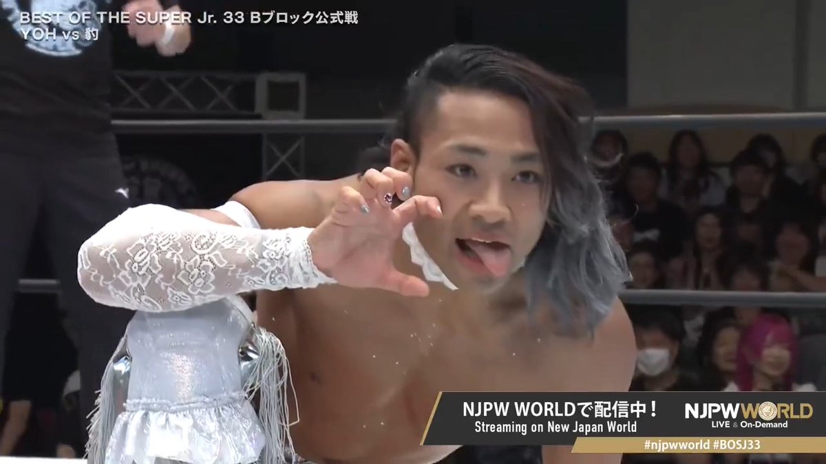 .豹🐆HYO "🐆❤️" From the profile URL #njpwworld #BOSJ33