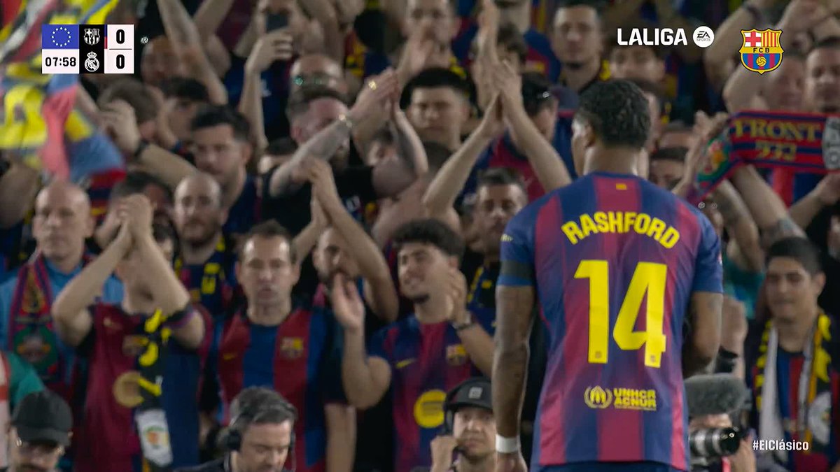 Can’t stop watching Rashford’s golazo 🙂‍↕️👈 #LaLigaHighlights