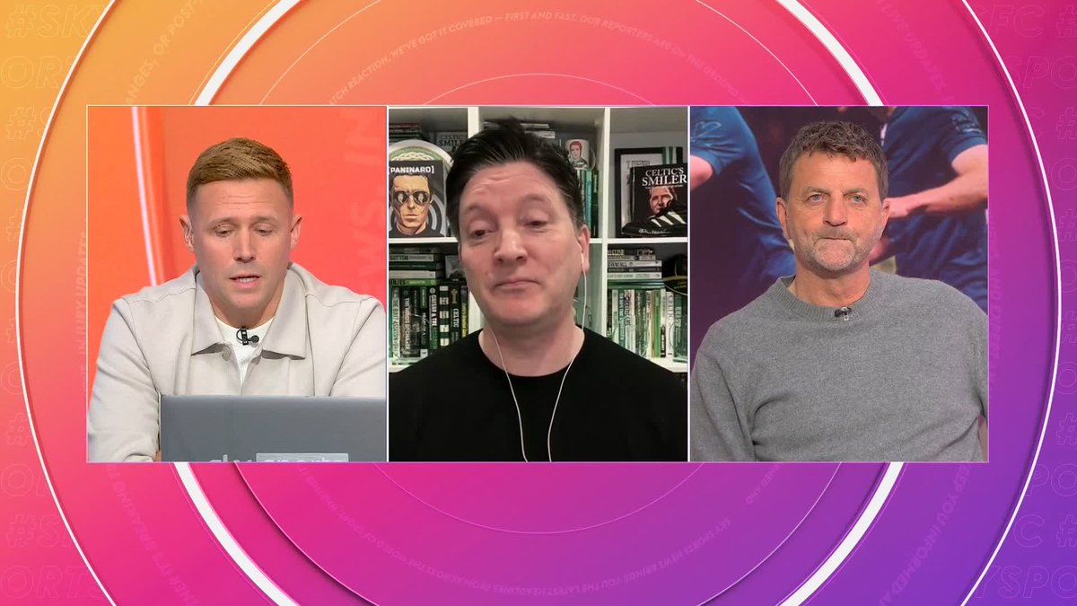 🗣️ "I haven't seen anyone heading a ball with their hand like that since Diego Maradona in 1986..." 🗣️ "The reaction has been disgusting rather than the decision..." Paul John Dykes from A Celtic State Of Mind (ACSOM) on Celtic's penalty and Saturday's title decider vs Hearts, live on Sky 📺