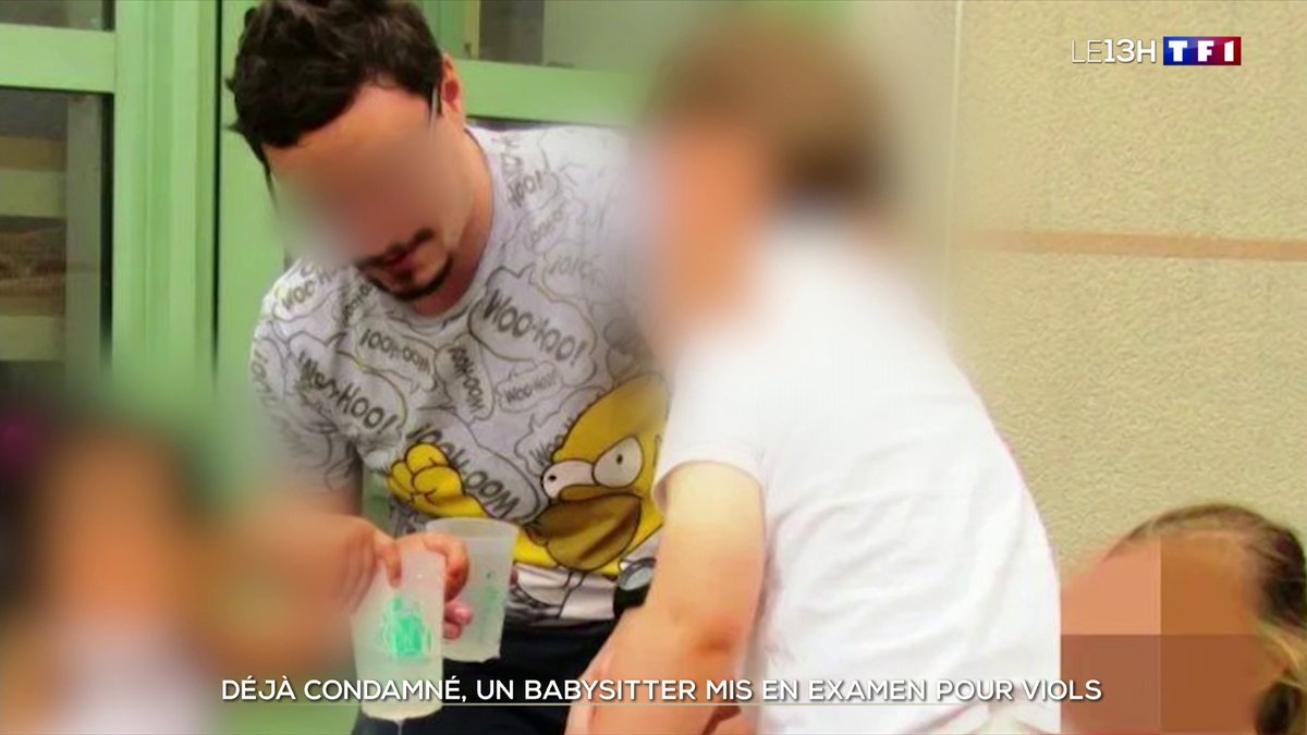 🔴 Nord : un baby-sitter mis en examen pour viols ou agressions sexuelles sur 18 enfants ▶️ L'homme de 37 ans avait déjà été condamné 2020 à cinq ans d'emprisonnement pour une agression sexuelle imposée à un mineur. Il est accusé d'avoir violé ou agressé sexuellement 18 enfants