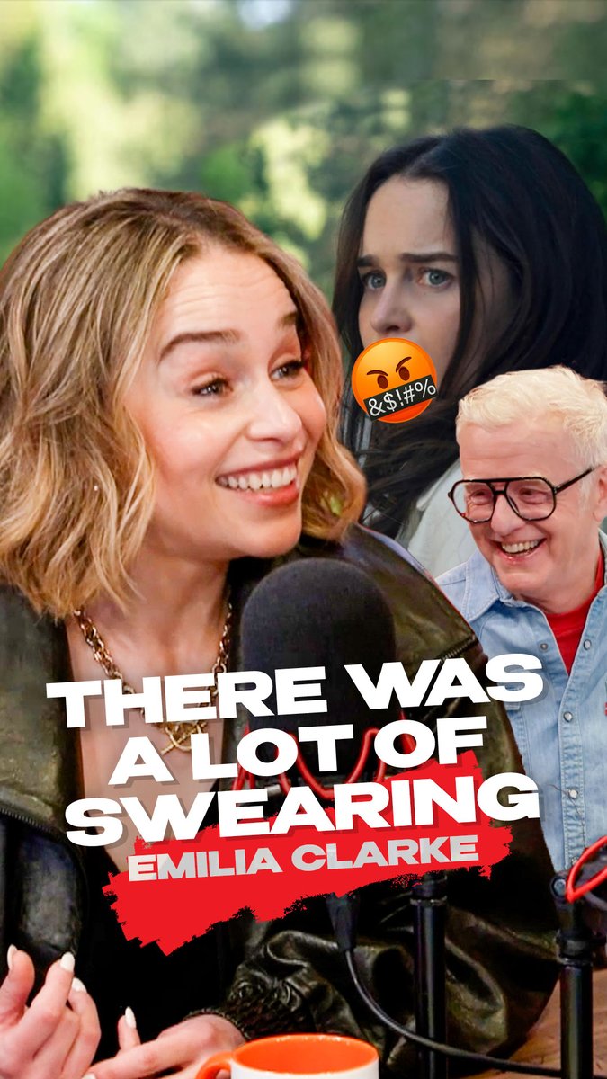 Emilia Clarke swore a lot - in English, not Russian - while making her new TV show 'Ponies' 📺 🗣️🤬 Watch the full interview on TFI Unplugged, Friday from 11pm on Channel 4 🍿🎉 Channel 4 Sky TV @Peacock