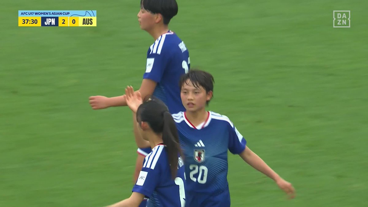 アジア女王に王手🙌 豪州相手に圧巻の4発で 3大会連続の決勝進出!⚽️ 🇯🇵栗田七海 2ゴール 🇯🇵大田ありす 鮮やかゴラッソなど 🏆AFC U17女子アジアカップ 🆚日本×オーストラリア 📺DAZN 見逃し配信中 #U17女子アジアカップ #だったらDAZN