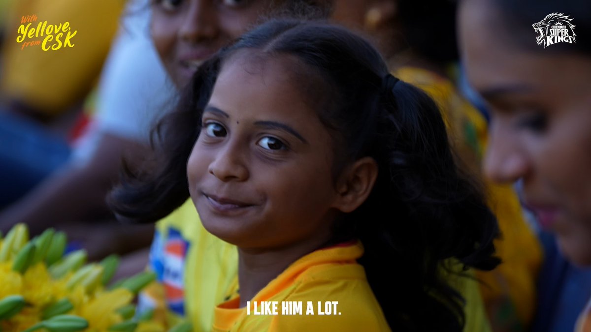 For these little fans, Chepauk wasn’t just a stadium… it was a dream waiting to happen 💛🏟️ A little wish, a special surprise and memories for a lifetime #WhistlePodu #WithYelloveFromCSK